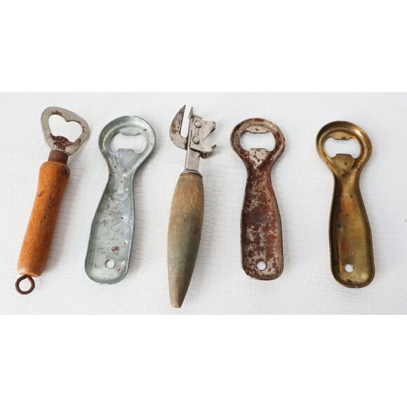 Vintage Assorted Bottle Opener Set - Rustic Condition - Molsons OKeefes & Magnum - Picture 4 of 4